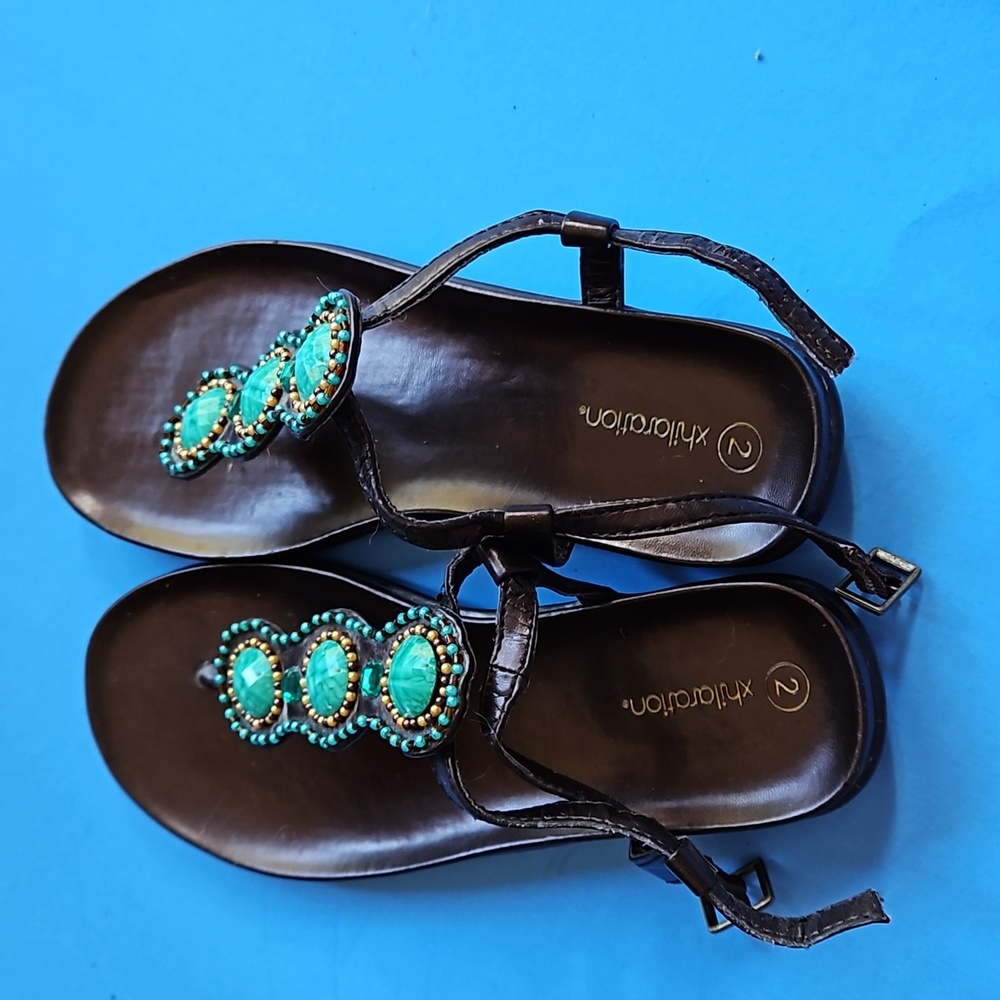 Children's Beaded Sandal